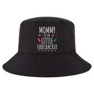 Funny 4th Of July Birthday Mommy Of The Little Firecracker Cool Gift Cool Comfort Performance Bucket Hat