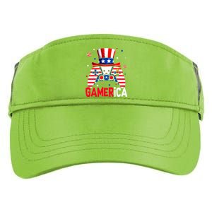 Funny 4th Of July Video Game American Flag Gamer Son Dad Gift Adult Drive Performance Visor