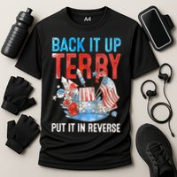 Funny 4th Of July Firework Back Up Terry Put It In Reverse Gift Performance Shirt