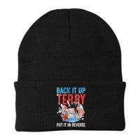 Funny 4th Of July Firework Back Up Terry Put It In Reverse Gift Beanie