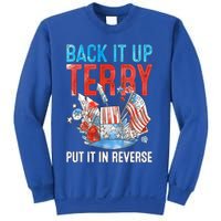Funny 4th Of July Firework Back Up Terry Put It In Reverse Gift Sweatshirt