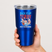 Funny 4th Of July Firework Back Up Terry Put It In Reverse Gift Tumbler