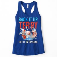 Funny 4th Of July Firework Back Up Terry Put It In Reverse Gift Womens Tank Top