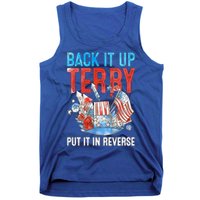Funny 4th Of July Firework Back Up Terry Put It In Reverse Gift Tank Top