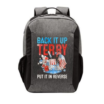 Funny 4th Of July Firework Back Up Terry Put It In Reverse Gift Vector Backpack