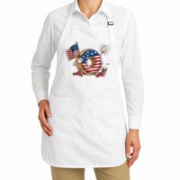Funny 4th Of July Independence Donut Touch My Freedom Apron