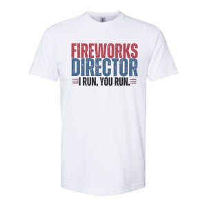 Funny 4th Of July Fireworks Director Independence Day Softstyle CVC T-Shirt