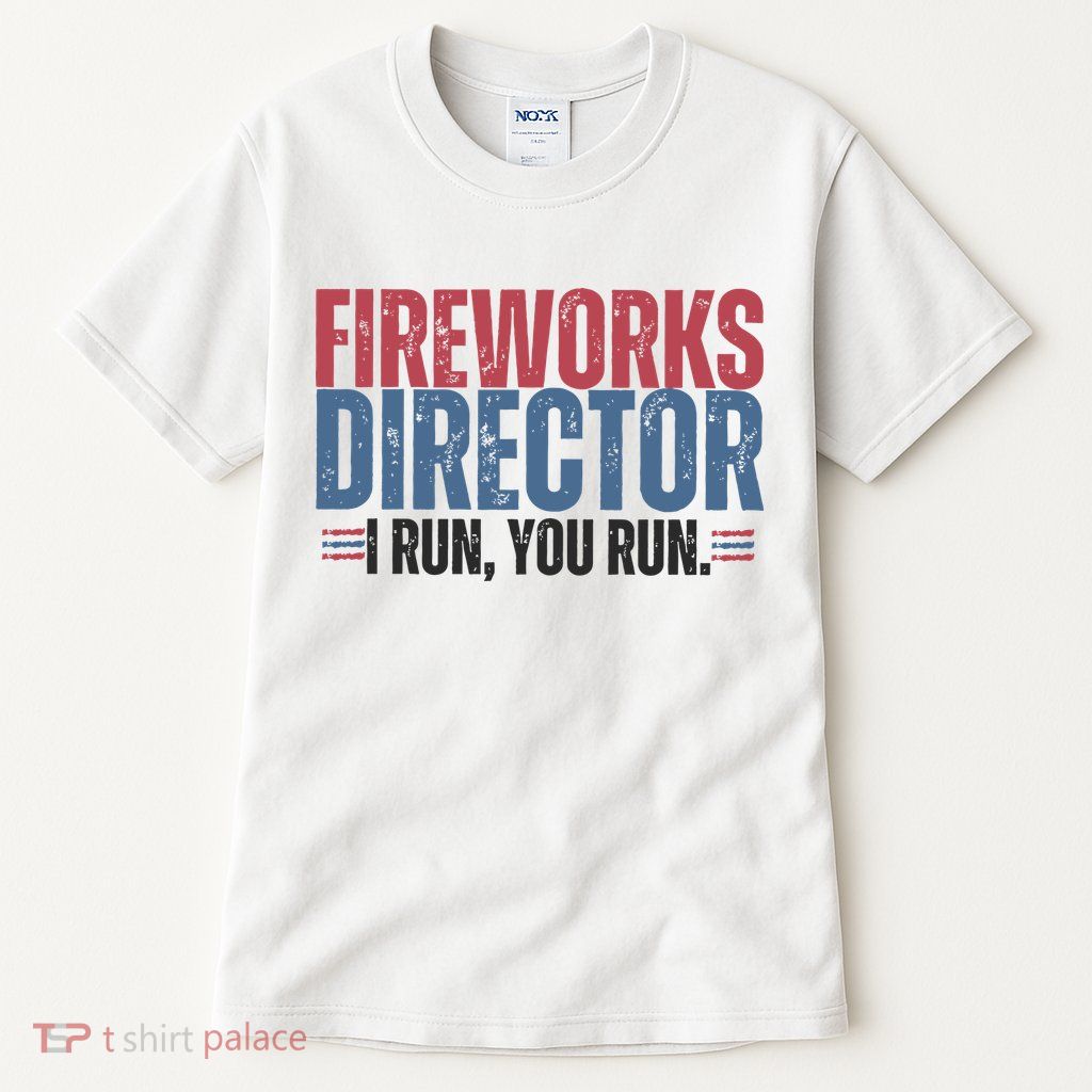 Funny 4th Of July Fireworks Director Independence Day Tall T-Shirt