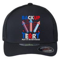 Fouth 4th Of July Back Up Terry Put It In Reverse Flexfit Unipanel Trucker Cap
