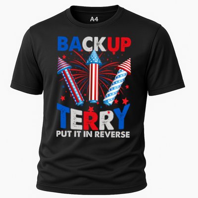 Fouth 4th Of July Back Up Terry Put It In Reverse Performance Shirt