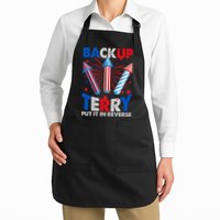 Fouth 4th Of July Back Up Terry Put It In Reverse Apron