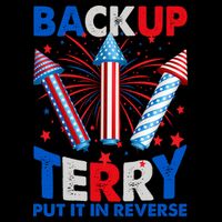 Fouth 4th Of July Back Up Terry Put It In Reverse Coffee Mug
