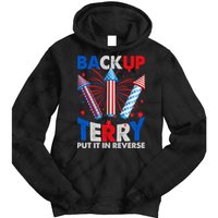 Fouth 4th Of July Back Up Terry Put It In Reverse Tie Dye Hoodie