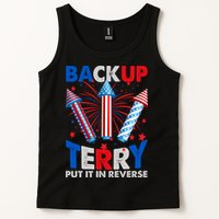 Fouth 4th Of July Back Up Terry Put It In Reverse Tank Top