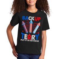 Fouth 4th Of July Back Up Terry Put It In Reverse Kids T-Shirt