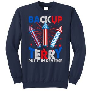 Fouth 4th Of July Back Up Terry Put It In Reverse Sweatshirt