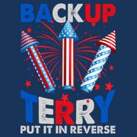Fouth 4th Of July Back Up Terry Put It In Reverse Infant Baby Jersey Bodysuit