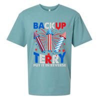 Fouth 4th Of July Back Up Terry Put It In Reverse Sueded Cloud Jersey T-Shirt