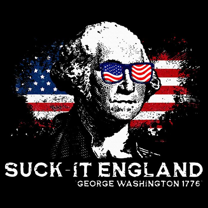 Funny 4th Of July George Washington 1776 Suck It England Cooling Performance Crew T-Shirt