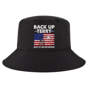 Fourth 4th Of July Back Up Terry Put It In Reverse USA Flag Cool Comfort Performance Bucket Hat