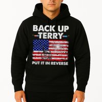 Fourth 4th Of July Back Up Terry Put It In Reverse USA Flag Hoodie