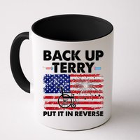 Fourth 4th Of July Back Up Terry Put It In Reverse USA Flag Mug