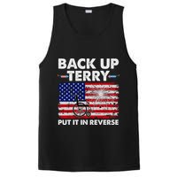 Fourth 4th Of July Back Up Terry Put It In Reverse USA Flag PosiCharge Competitor Tank