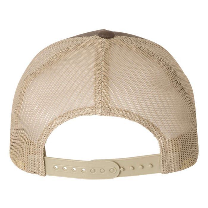 Fourth 4th Of July Back Up Terry Put It In Reverse USA Flag Yupoong Adult 5-Panel Trucker Hat