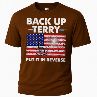 Fourth 4th Of July Back Up Terry Put It In Reverse USA Flag Performance Shirt