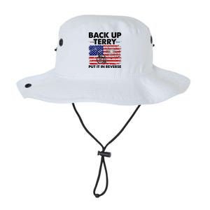 Fourth 4th Of July Back Up Terry Put It In Reverse USA Flag Legacy Cool Fit Booney Bucket Hat