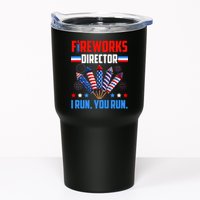 Funny 4th Of July Fireworks Director I Run You Run Tumbler