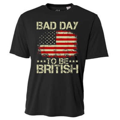 Funny 4th Of July Bad Day To Be British Cooling Performance Crew T-Shirt