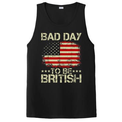 Funny 4th Of July Bad Day To Be British PosiCharge Competitor Tank