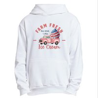 Fourth 4th Of July Matching Family Cute Farm Fresh Ice Cream Urban Pullover Hoodie