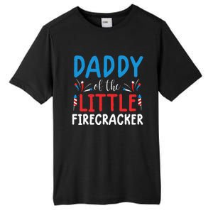 funny 4th of july for daddy little firecracker Tall Fusion ChromaSoft Performance T-Shirt