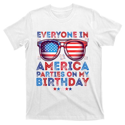 Funny 4th Of July Birthday Independence Day T-Shirt