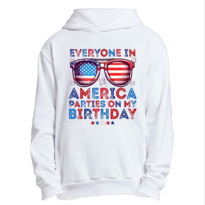 Funny 4th Of July Birthday Independence Day Urban Pullover Hoodie