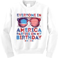 Funny 4th Of July Birthday Independence Day Kids Sweatshirt