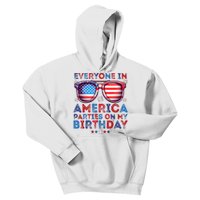 Funny 4th Of July Birthday Independence Day Kids Hoodie