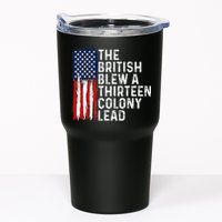 Funny 4th Of July The British Blew A 13 Colony Lead Retro Tumbler