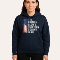 Funny 4th Of July The British Blew A 13 Colony Lead Retro Hoodie