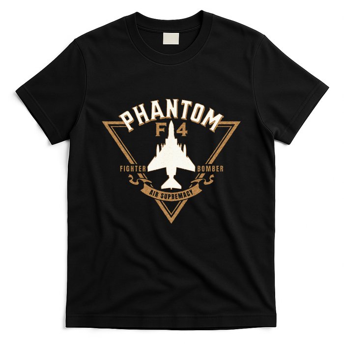F 4 Phantom II Naval Fighter Bomber Jet Interceptor Aircraft T-Shirt