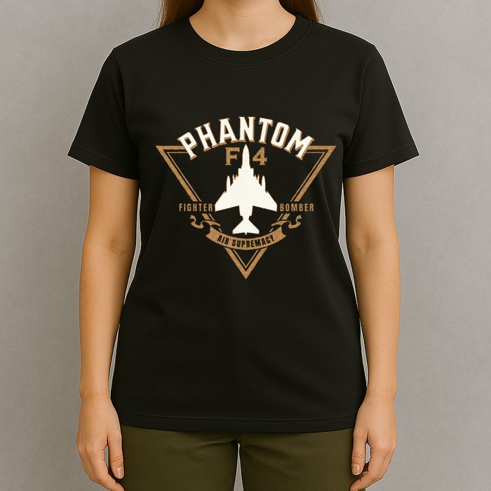 F 4 Phantom II Naval Fighter Bomber Jet Interceptor Aircraft T-Shirt