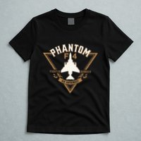 F 4 Phantom II Naval Fighter Bomber Jet Interceptor Aircraft T-Shirt