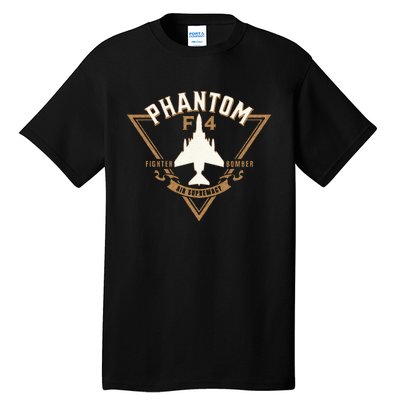 F 4 Phantom II Naval Fighter Bomber Jet Interceptor Aircraft Tall T-Shirt