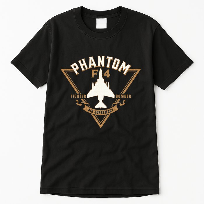 F 4 Phantom II Naval Fighter Bomber Jet Interceptor Aircraft Tall T-Shirt