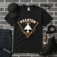 F 4 Phantom II Naval Fighter Bomber Jet Interceptor Aircraft Tall T-Shirt
