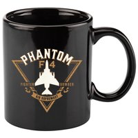 F 4 Phantom II Naval Fighter Bomber Jet Interceptor Aircraft 11oz C Handle Ceramic Mug