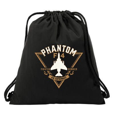 F 4 Phantom II Naval Fighter Bomber Jet Interceptor Aircraft Drawstring Bag