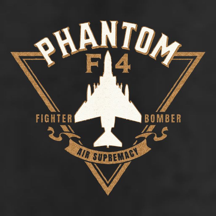 F 4 Phantom II Naval Fighter Bomber Jet Interceptor Aircraft 25L Jumbo Tote